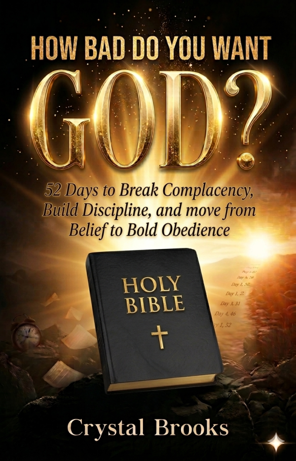 12349ca5-acda-4336-8ad7-6958da53f259 How Bad Do You Want God?: 52 Days to Break Complacency, Build Discipline, and move from Belief to Bold Obedience